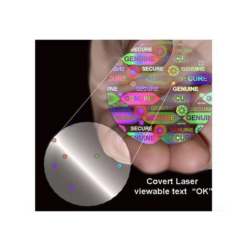 new type Professinal printing cheap custom hologram sticker