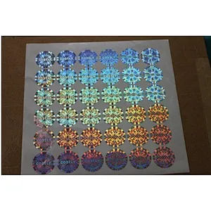 2017 hot print tamper proof hologram