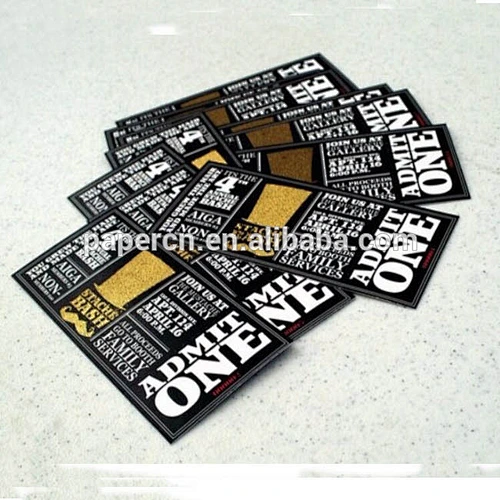 Professional printing service,event ticket,movie ticket printing