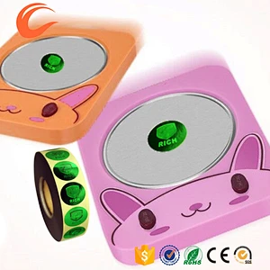 hot sale 2d/3d holographic sticker labels 2018 for heating pad