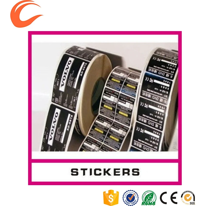High Quality Custom Fasson Adhesive Vinyl Sticker