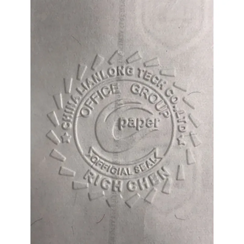 Custom Special Invisible Fiber Paper With Silver Security Thread