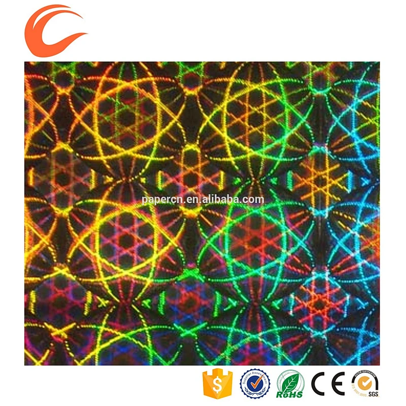 Custom waterproof hologram 3 d animation laser cutting machine for car holder