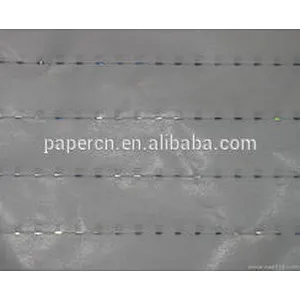 Customized carbonless visible and invisible watermark paper