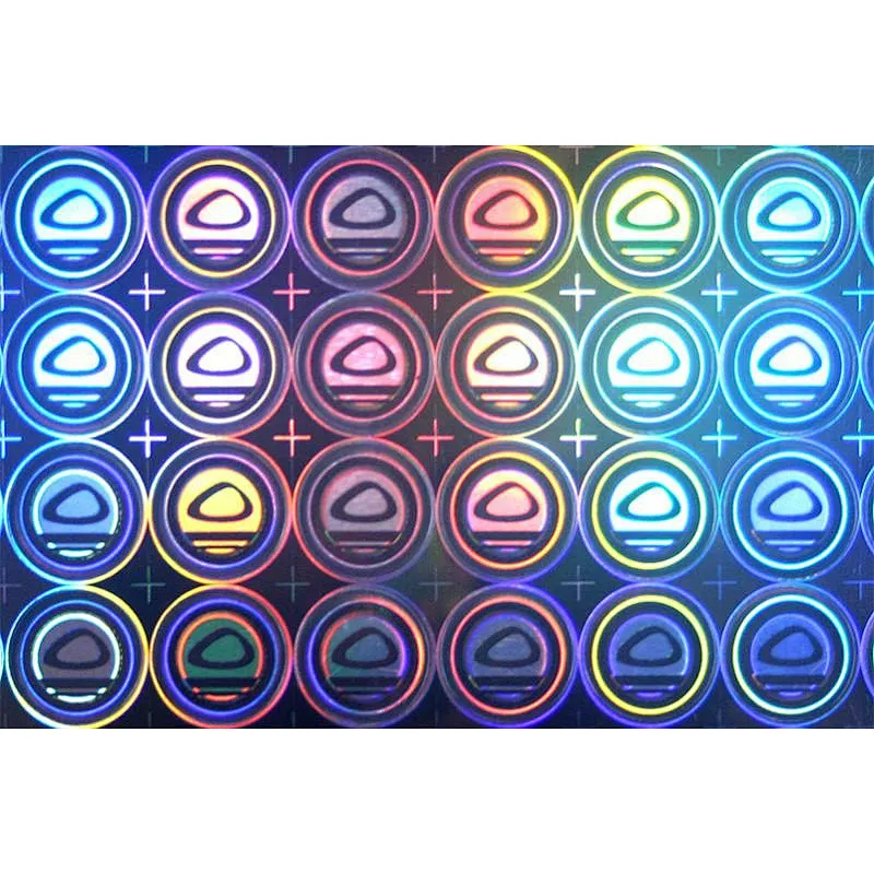 2017 Latest laser label hologram in 2d/3d