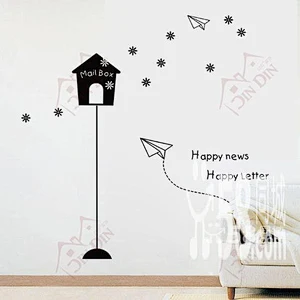 Tree Cartoon Animals Wall Stickers for Kid's Room Decoration