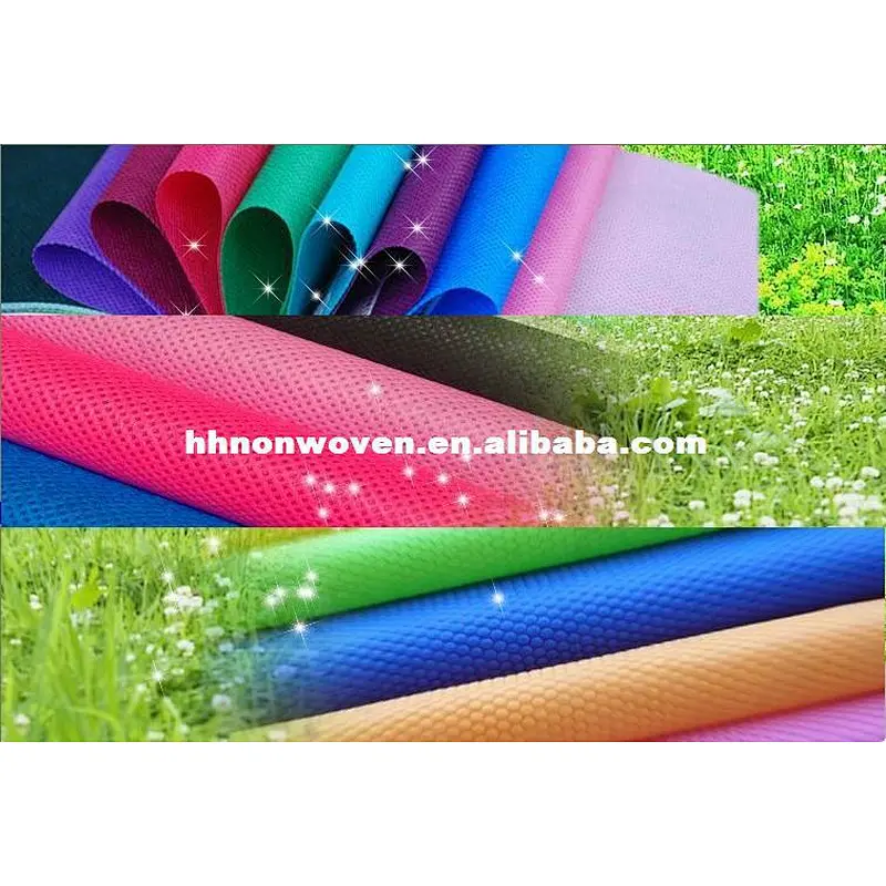 Cross lapping 80% polyester 20% viscose nonwoven fabric