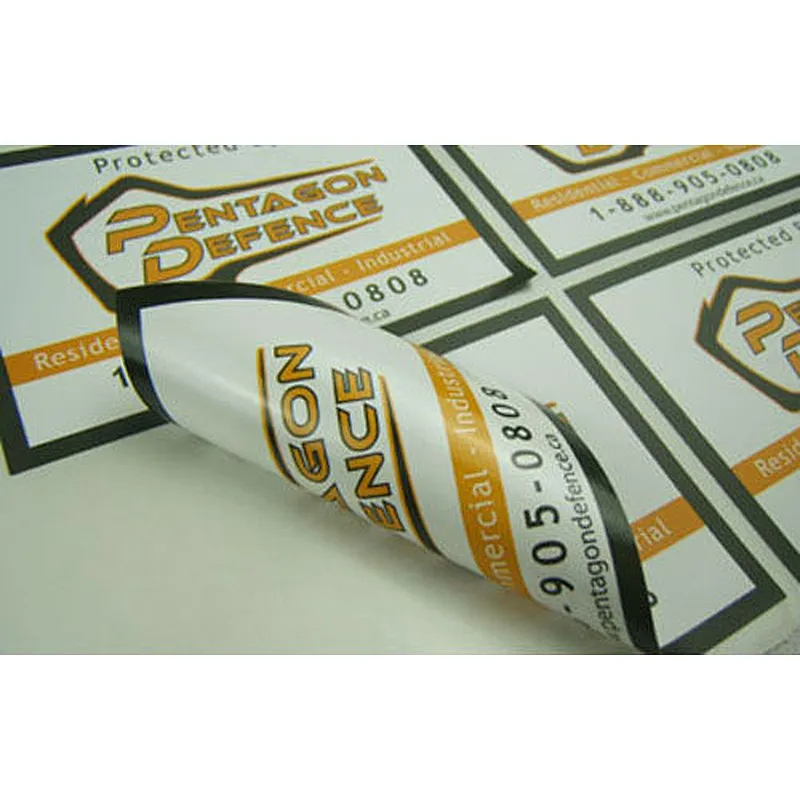 Laser sticker, Hologram label sticker, self adhesive waterproof vinyl sticker