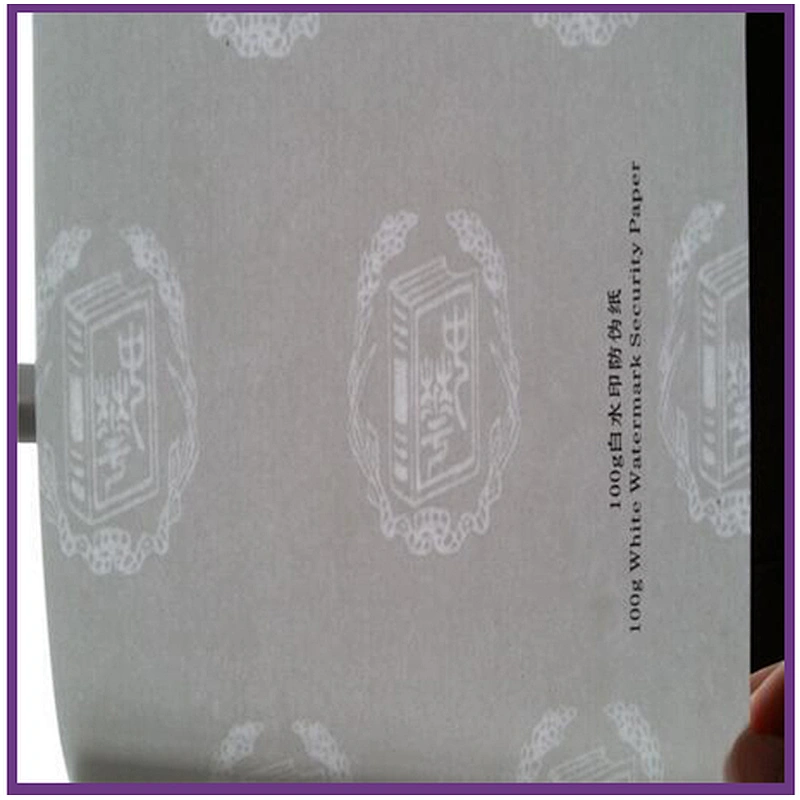 2017 watermark hologram paper,holographic laser paper with security,hologram safety paper