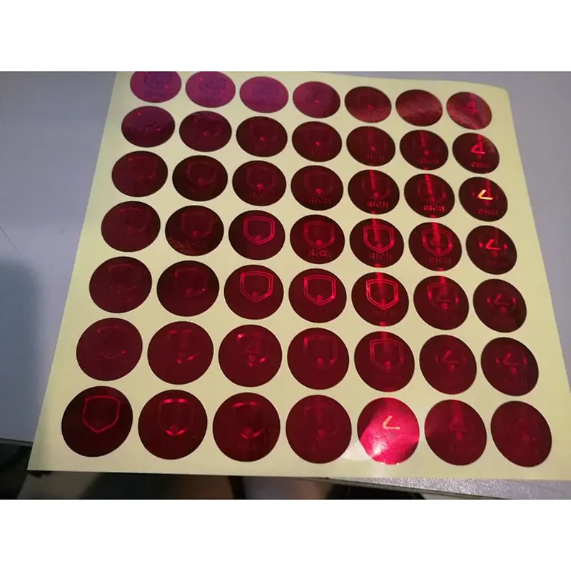 Free Samples hologram authentic sticker intelligent controller