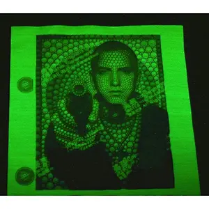 Customize High Quality Glow in the Dark Sticker printing