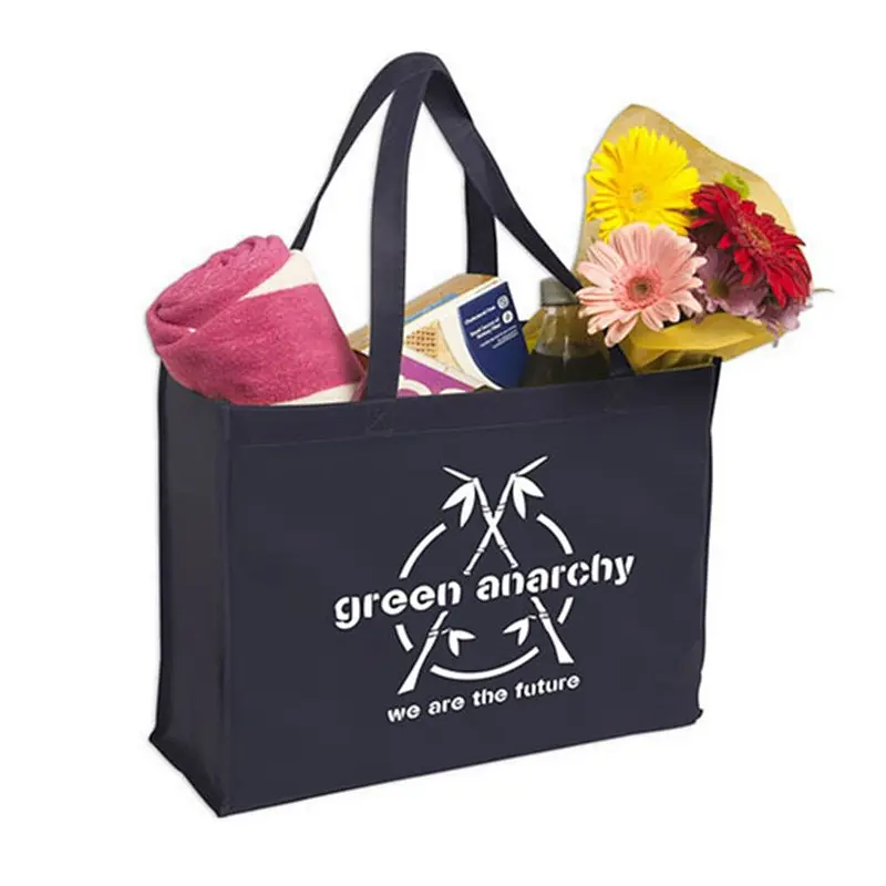 Ultrasonics T Shirt Non Woven Bag Handmade Non Woven Bag Black