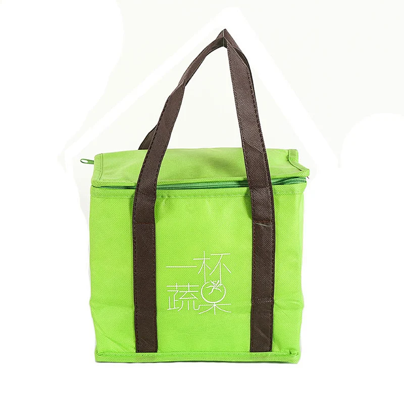 Promotional Insulated Non Woven Tote Cooler Bag for Food