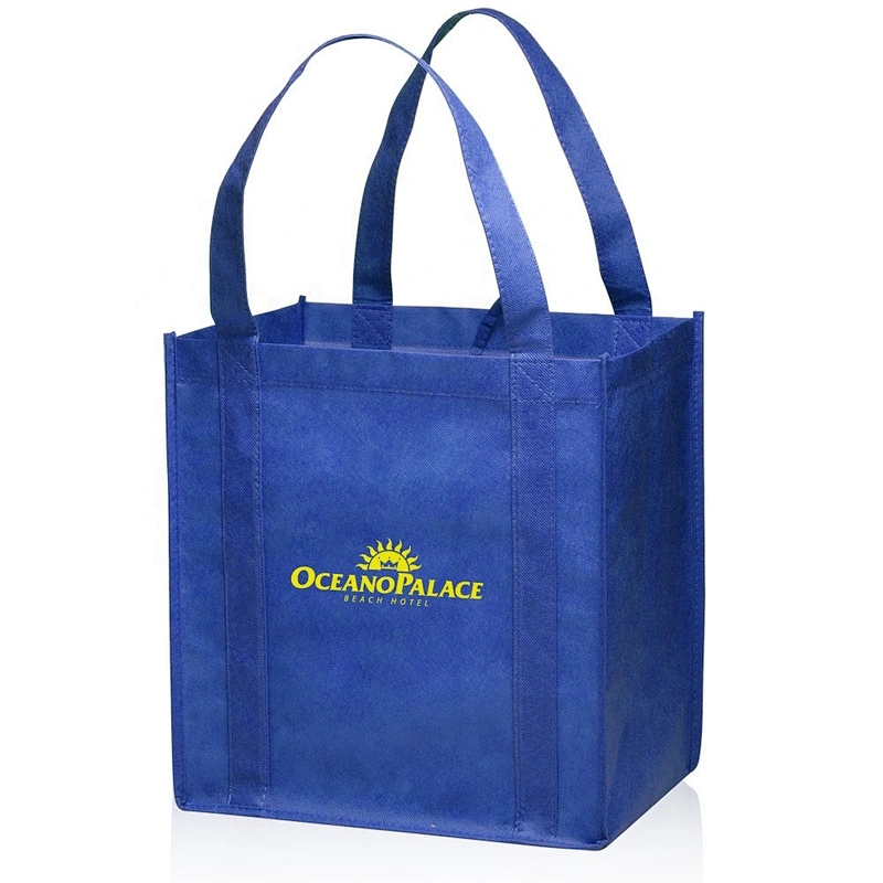 Foldable Non Woven Tote Bags Draw String 100G Non Woven Bag