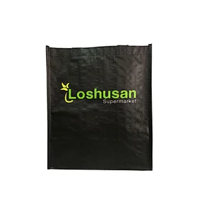 2019 New material design polyethylene woven shopping tote bag
