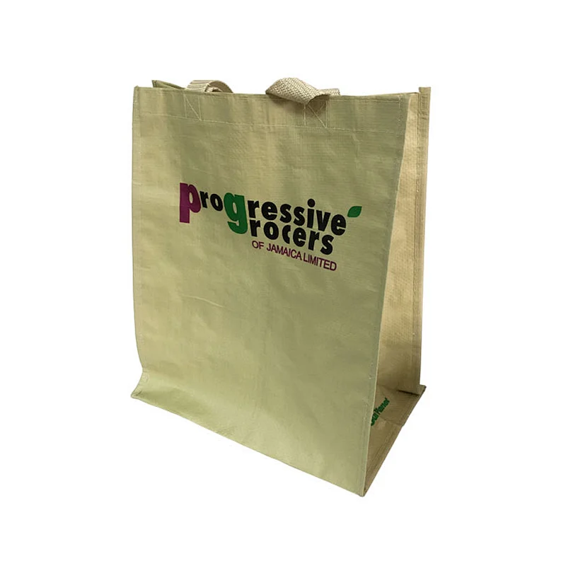 2019 New material design polyethylene woven shopping tote bag