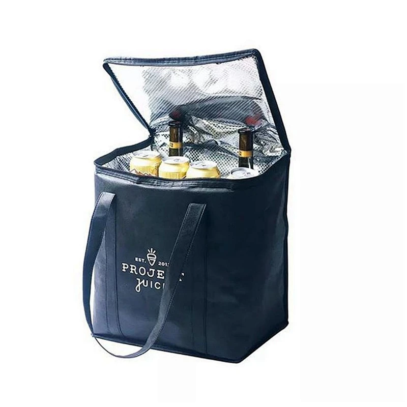 Pp Lamination Advertising Non Woven Cooler Bag Storage Box