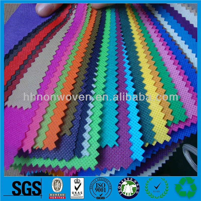 eco friendly 100% PP spunbonded 70g green non woven fabric for sale