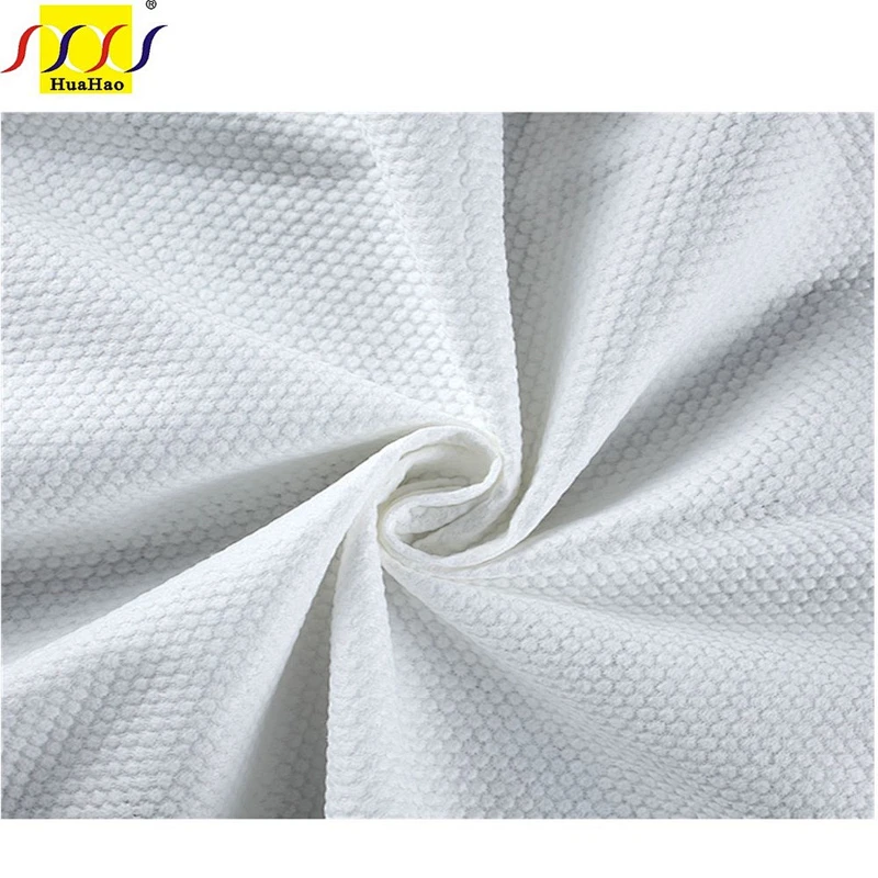 spunlace nonwoven fabric 40gsm with stocklot for wipes