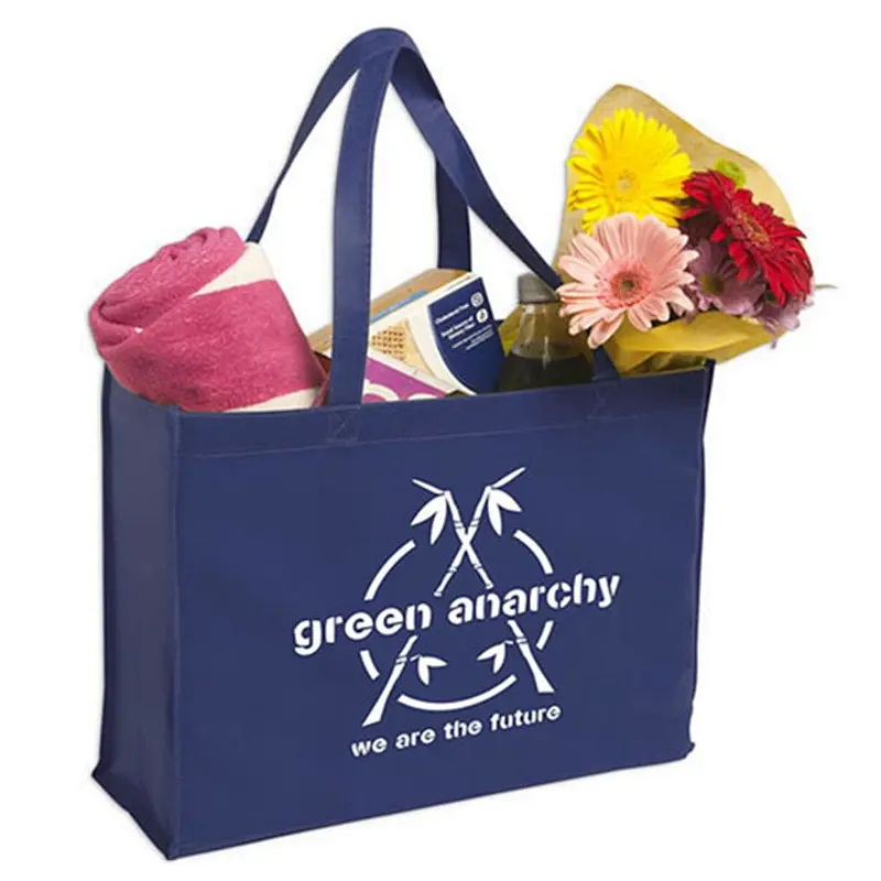 Ultrasonics T Shirt Non Woven Bag Handmade Non Woven Bag Black