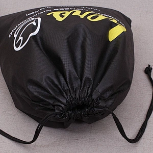 nonwoven fabric made best price decorative lightweight promotional drawstring bag printed