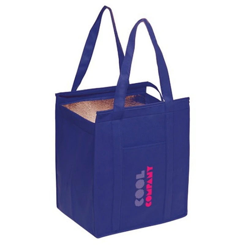 Heavy Duty Insulated Reusable Tote Grocery Shopping Bag Cooler Bag