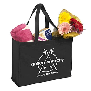 Popular Ultrasonic Durable Pp Nonwoven Foldable Shopping Bag  Laminated Logo Custom