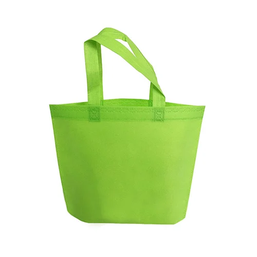 Nonwoven Bag With Long Handle Promotional Nonwoven Blank Bag In Stock