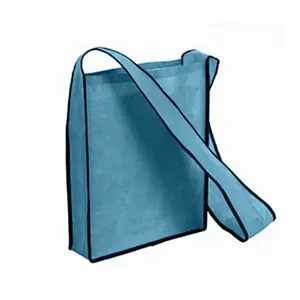 Zippered Nonwoven Thermal Bag Color Folded Custom Promo Laminated Bag
