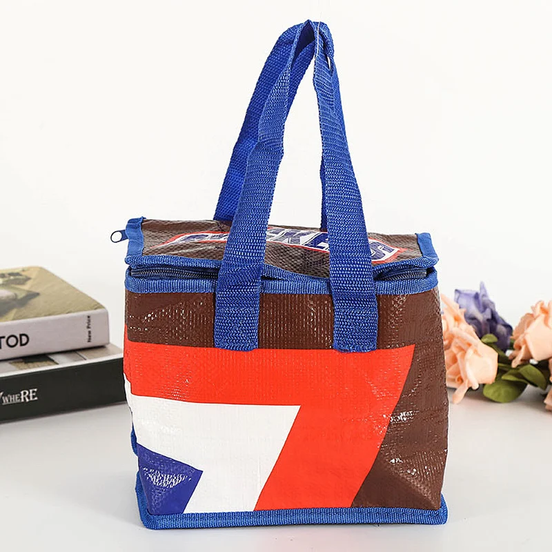 Insulated Reusable Grocery Zippered Collapsible Thermal Tote Shopping Cooler Bags