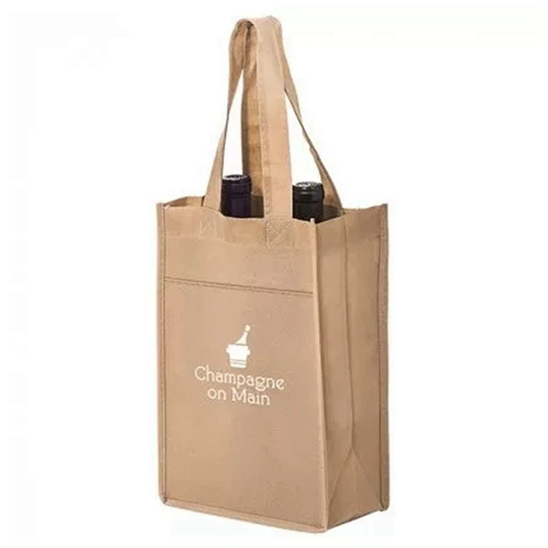 Laminated Pp Nonwoven Large Logo Printed Tote Bag