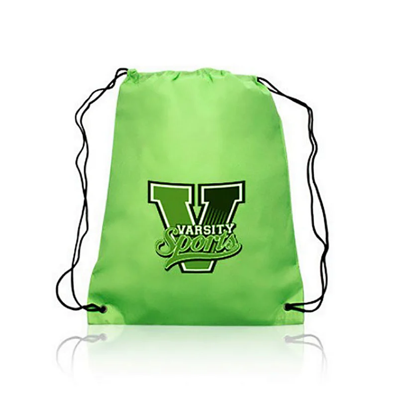 Top sell eco reusable recycle drawstring bag with customized