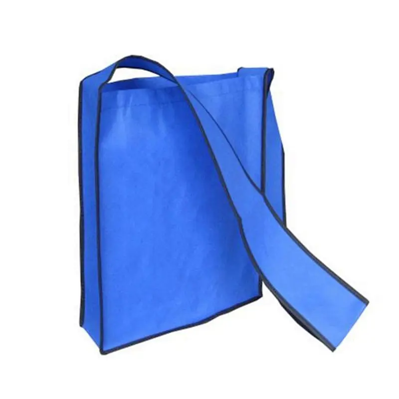 Zippered Nonwoven Thermal Bag Color Folded Custom Promo Laminated Bag