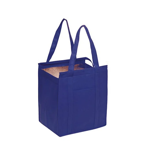 Factory wholesale custom lunch tote cooler bag with zip