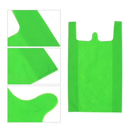 Non-Woven Vest Bag Supermarket Die Cut Non Woven Bag