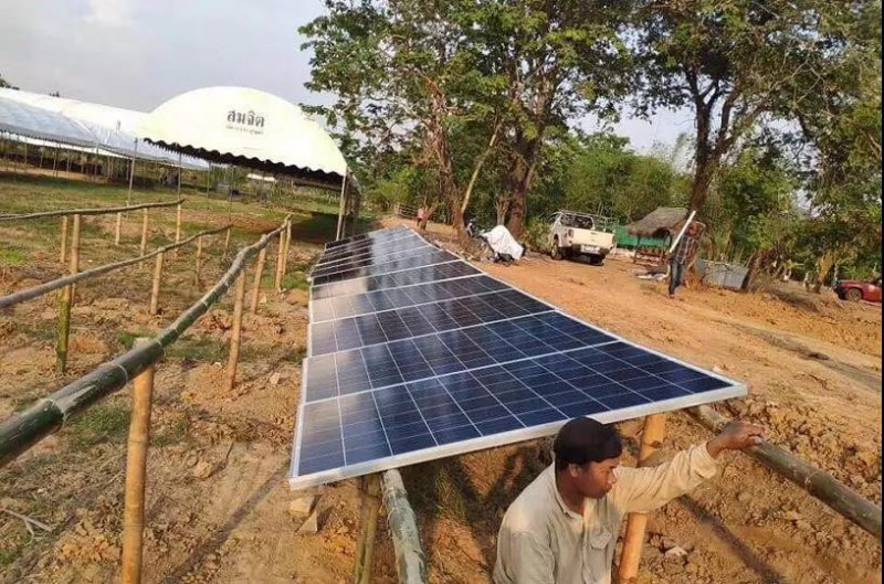Solar mounting bracket could be made of bamboo？kidding?
