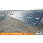 China Ulanhot 45MW Pv Poverty alleviation Project—CHIKO Steel Ground Solar Mounting System