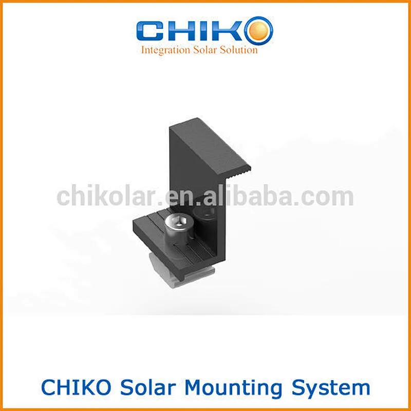Solar adjustable Mid clamp and End clamp
