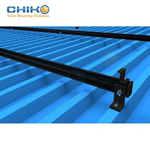 E lock solar mounting solution for metal roof