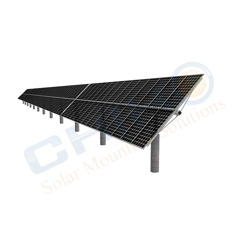 Easy install solar tracker mounting system