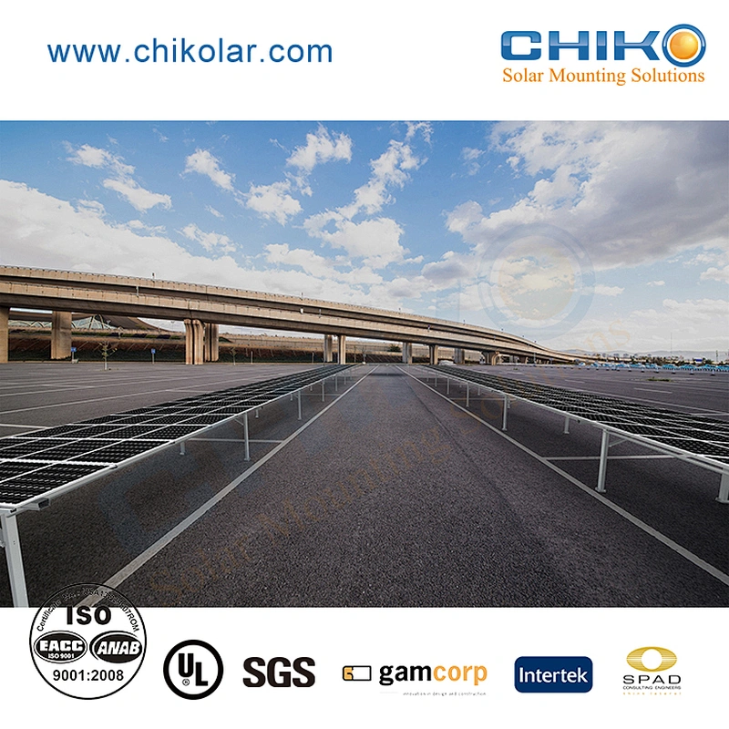 Solar aluminum structure carport OEM