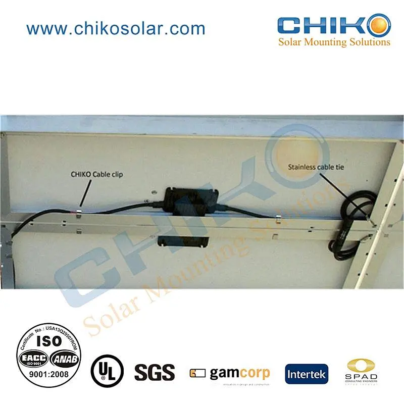 SUS 304 cable clips  for 1/2/3/4 cables
