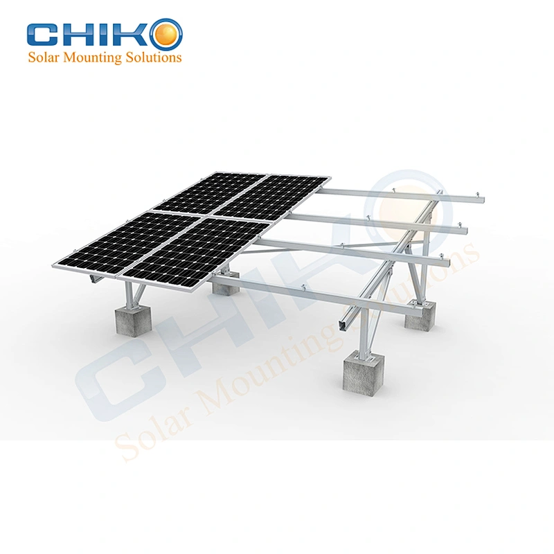 T2VC Aluminum solar ground mounting
