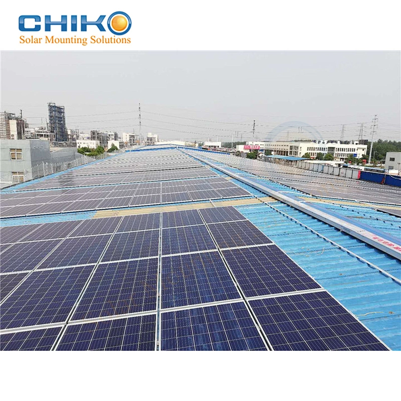 Enables simple solar rail free bracket for metal roof