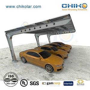 Solar aluminum structure carport OEM