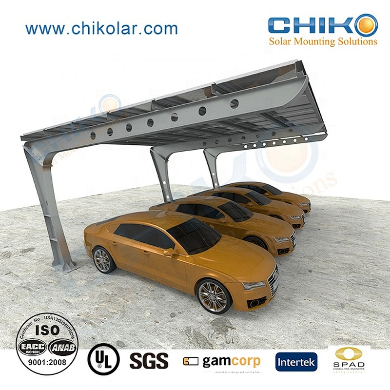 Solar aluminum structure carport OEM