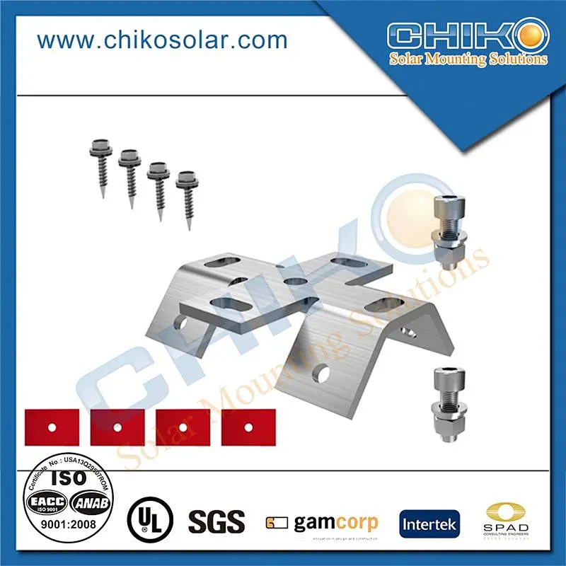 Trapezoidal sheet to fix solar clamps