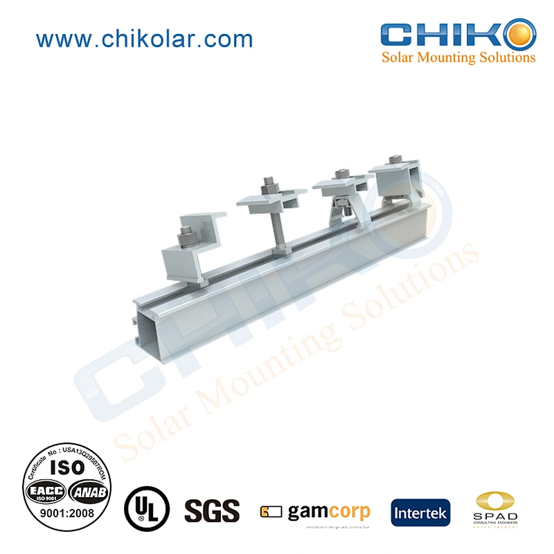 Adjustable Roman tile roof solar mounting system