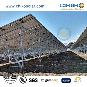 U2V Galvanized steel ground solar mounting system