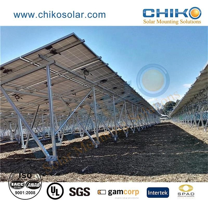 U2V Galvanized steel ground solar mounting system